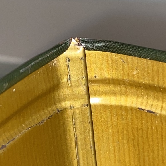 Daher England 3 Kings Tin Box Metal Tin Plain Tree Tobacco Sliced Plug Smoking - Picture 11 of 12